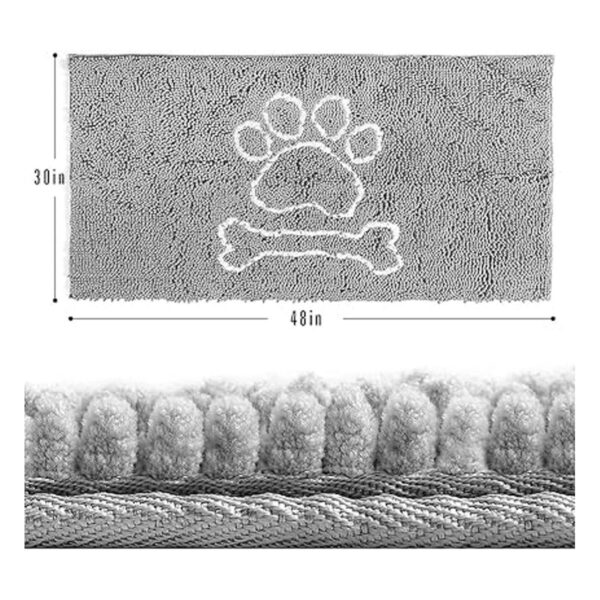 AROGAN Felpudo felpudo de felpilla para interiores y_2