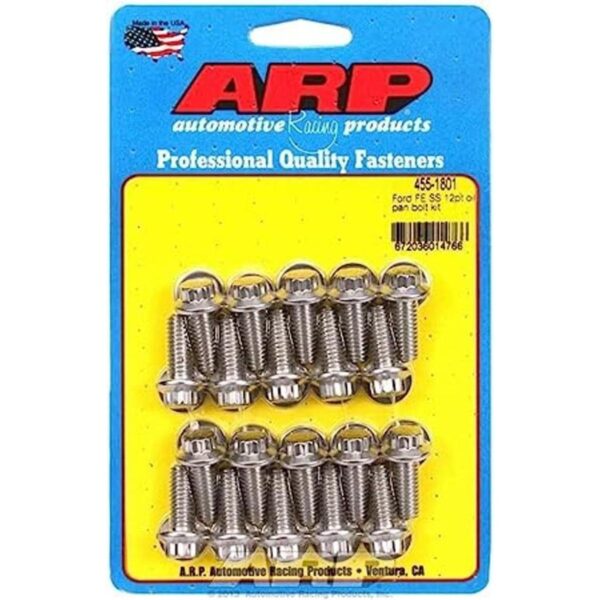 ARP Kit de pernos de aceite de acero inoxidable de 12_1