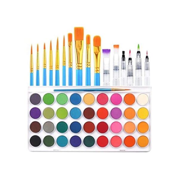 Juego de pintura de acuarela de 36 colores juego de_1