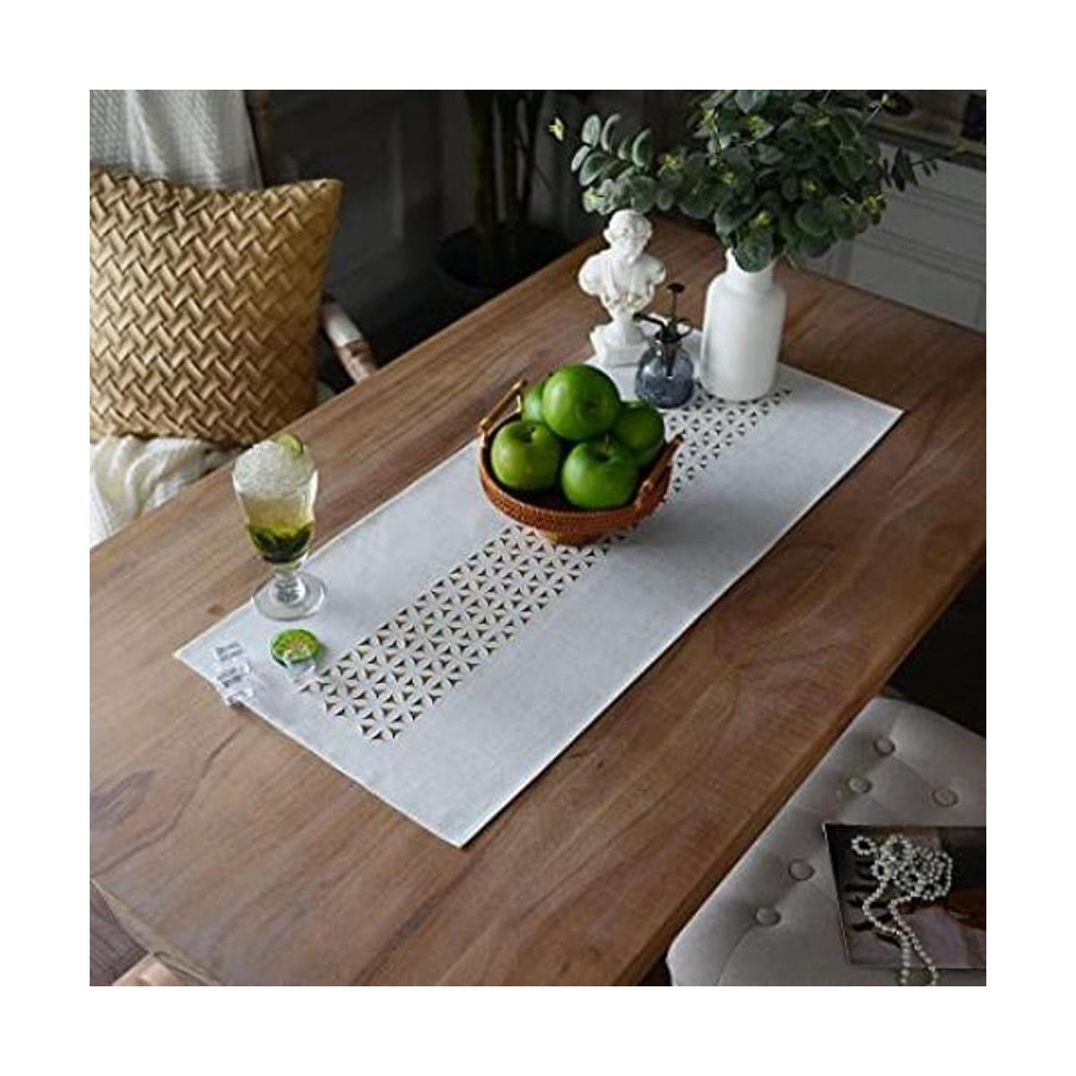 ARTABLE Camino de mesa rectangular de tela para casa