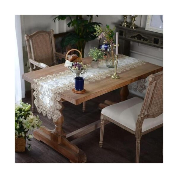 ARTABLE Camino de mesa de encaje para macramé estilo