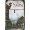 Happy gallinas gallo metal Tin Sign estilo vintage_1