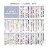 ARTDOT Cuentas de pintura de diamante 5D 445000 piezas de