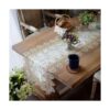 ARTABLE Camino de mesa de encaje para macramé estilo