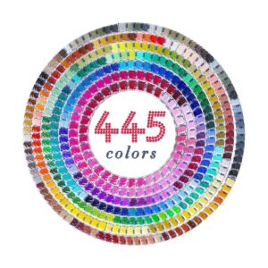 ARTDOT Cuentas de pintura de diamante 5D 445000 piezas de