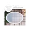 Artibetter Molde de resina de silicona para bandeja de