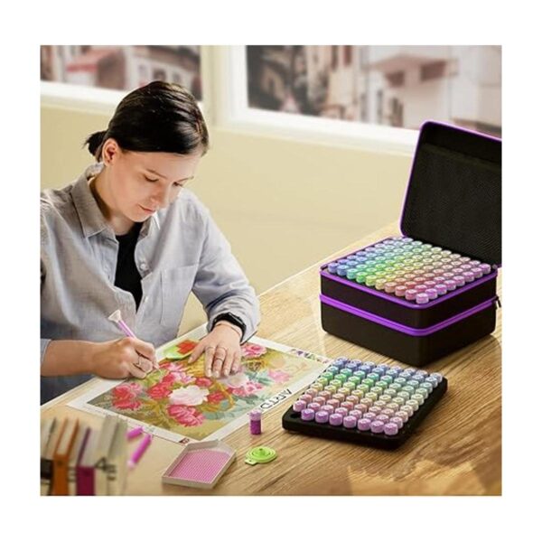 ARTDOT Cajas de almacenamiento de pintura de diamantes