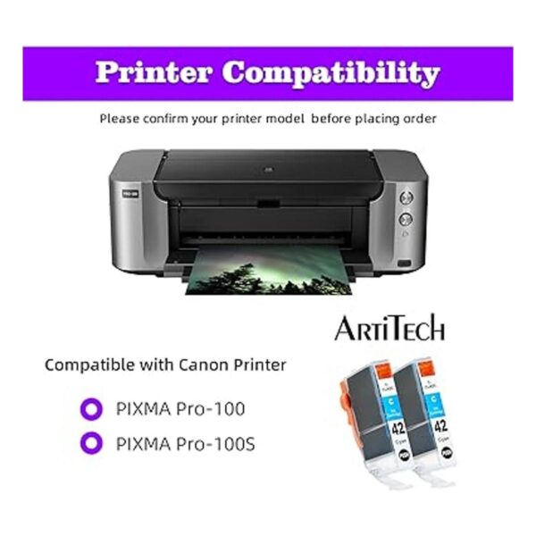 ArtiTech CLI42 C Pixma Pro100 Cartuchos de tinta