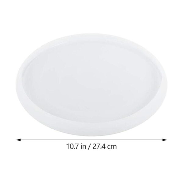 Artibetter 1 pieza 10 pulgadas redondo posavasos silicona