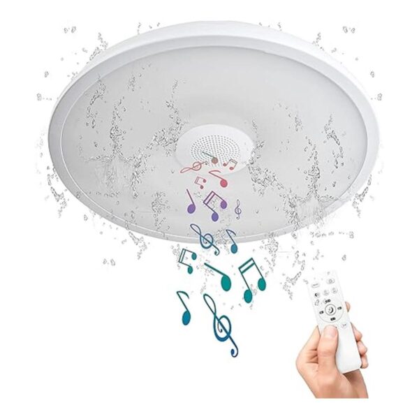 ASALL Lámpara de techo impermeable inteligente lámpara de_1
