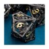 ARUOHHA Juego de dados de metal Hollow DND Dungeons and_4