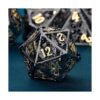 ARUOHHA Juego de dados de metal Hollow DND Dungeons and_3