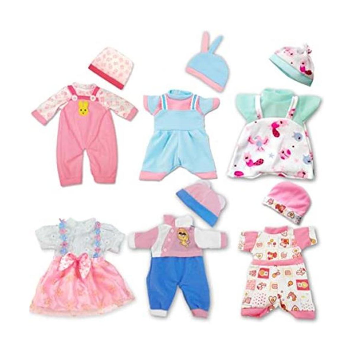 ARTST Ropa de muñeca ropa de muñeca de bebé de 12