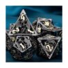 ARUOHHA Juego de dados de metal Hollow DND Dungeons and_2