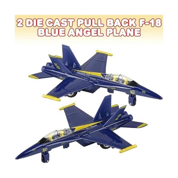 ArtCreativity Jumbo Diecast F18 Blue Angel Jets con_2