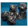 ARUOHHA Juego de dados de metal Hollow DND Dungeons and_6