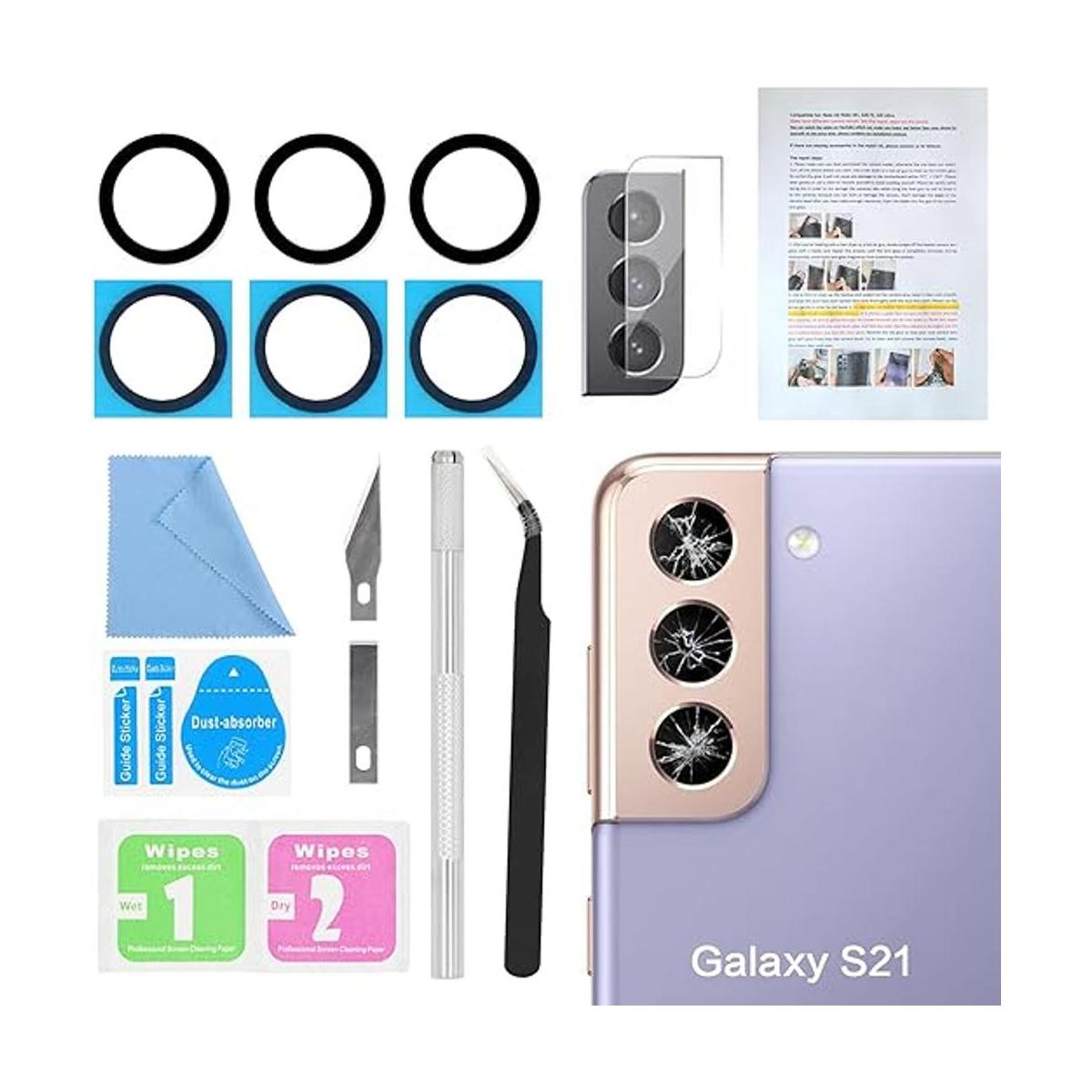 2 piezas de repuesto para Samsung Galaxy S21 de 62