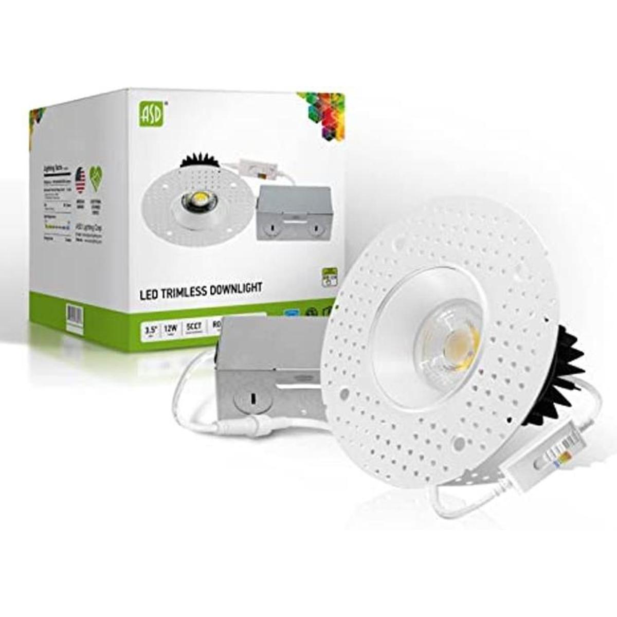 ASD Iluminación empotrada LED sin recorte 3.5 pulgadas