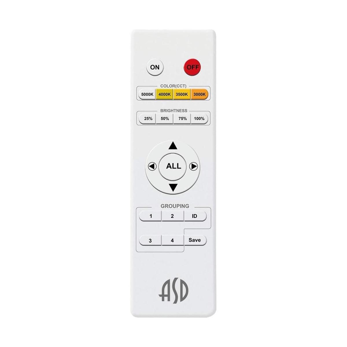 ASD Control remoto tipo manual para temperatura de color