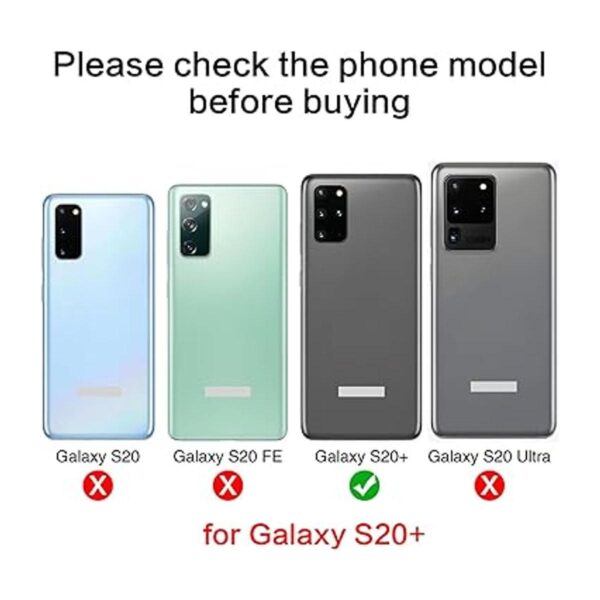 2 piezas de repuesto para Samsung Galaxy S20 trasera de