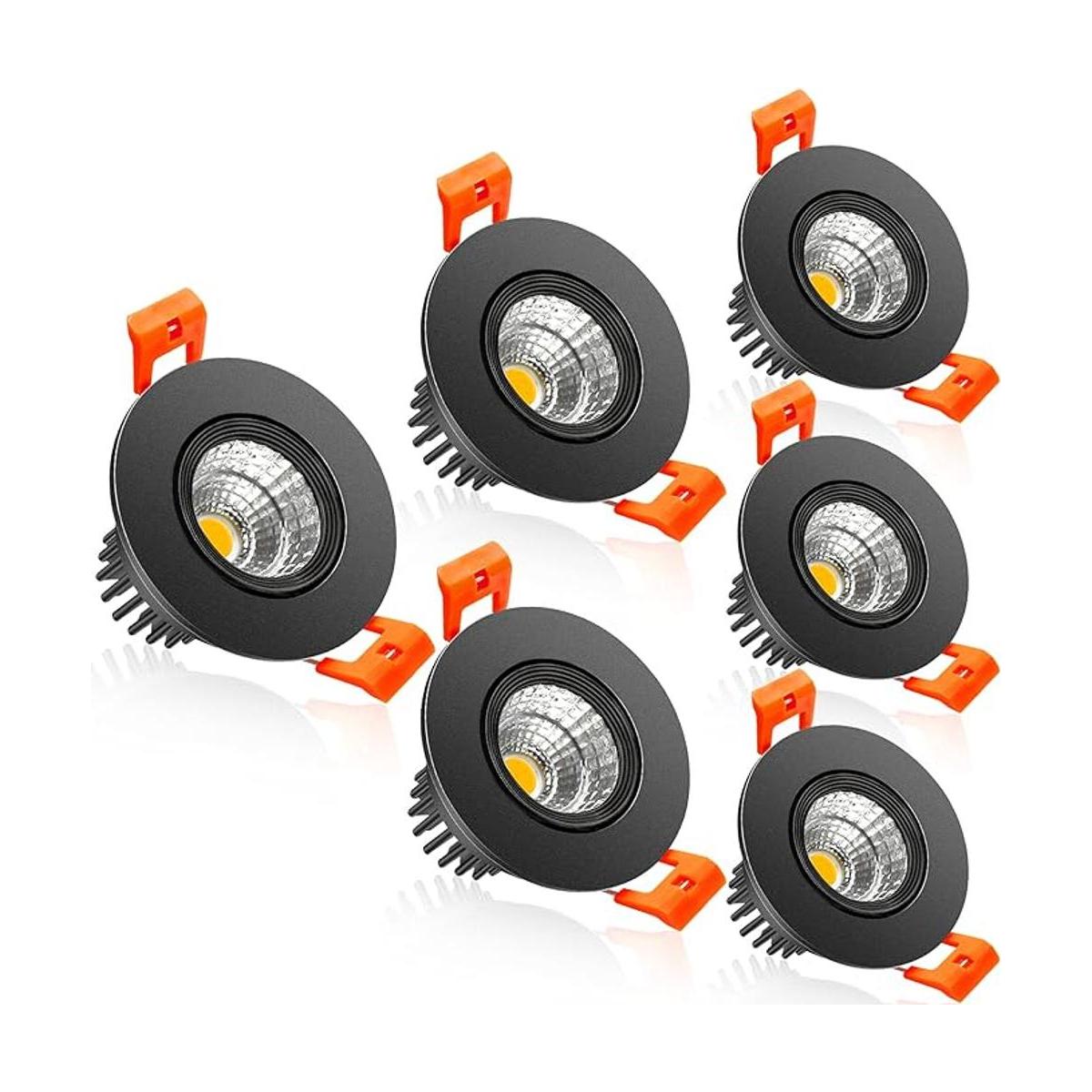 Lámpara de techo empotrada LED de 2 pulgadas luz LED