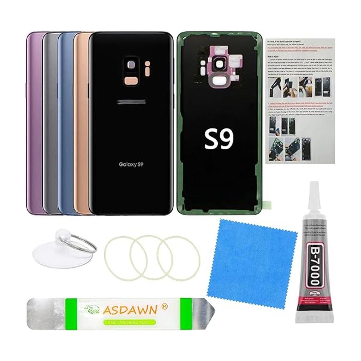 Reemplazo de vidrio para Galaxy S9 con lente de cámara