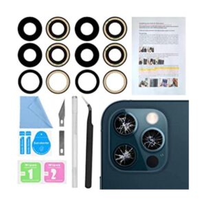 2 piezas de repuesto para iPhone 12 Pro 6.1 pulgadas con_1