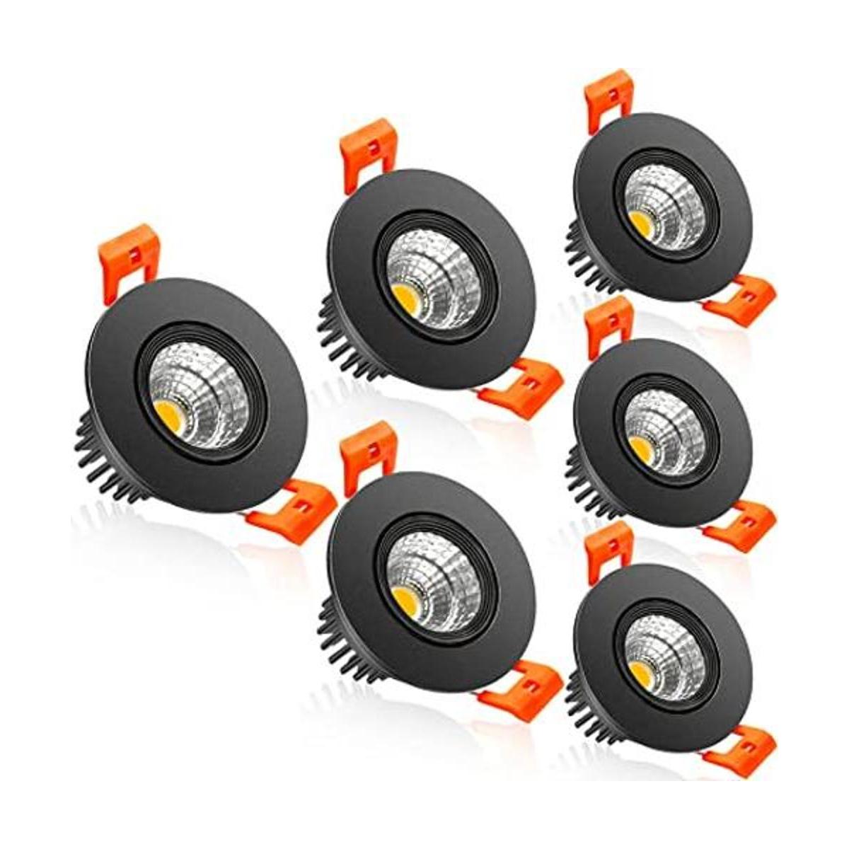 Luz de techo LED empotrada de 2 pulgadas luz LED