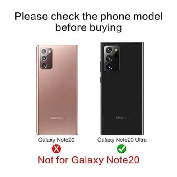 2 lentes de repuesto para Samsung Galaxy Note 20 Ultra