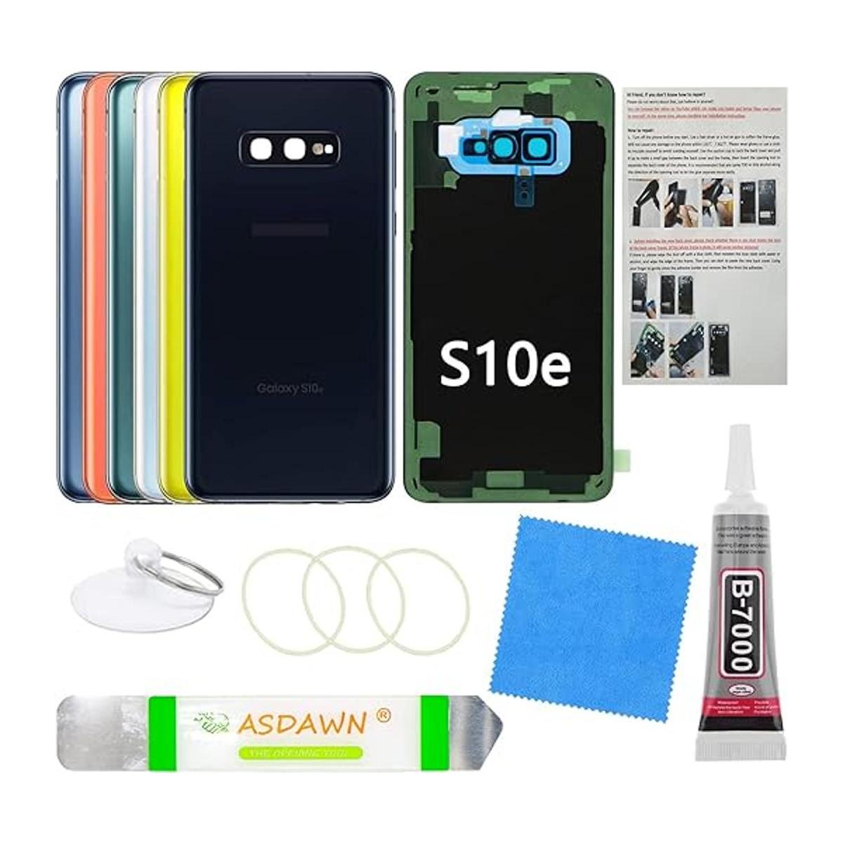 Galaxy S10e Reemplazo de cristal de la cubierta trasera