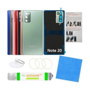 Galaxy Note 20 Cubierta trasera de vidrio de repuesto con_1