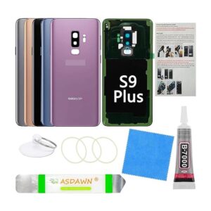 Cubierta trasera de vidrio para Galaxy S9 con lente de_1