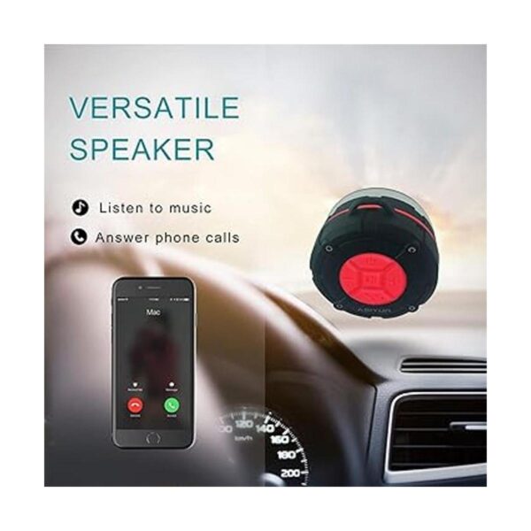 ASIYUN Altavoz de ducha altavoz Bluetooth impermeable_5