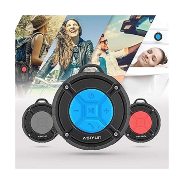 ASIYUN Altavoz de ducha altavoz Bluetooth impermeable_6