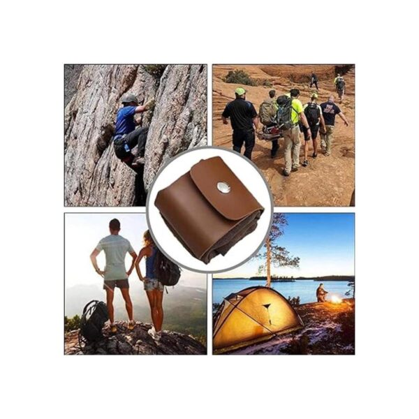 ASENIE Foraging Bag Waxed Canvas Collapsible Outdoor_5