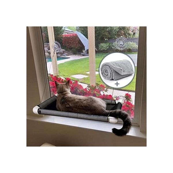 Lcybem Cat Window Hammock Cat Window Perch with Sturdy_1