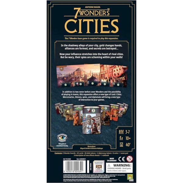 Ampliación del juego de mesa de 7 Wonders Cities Nueva_2