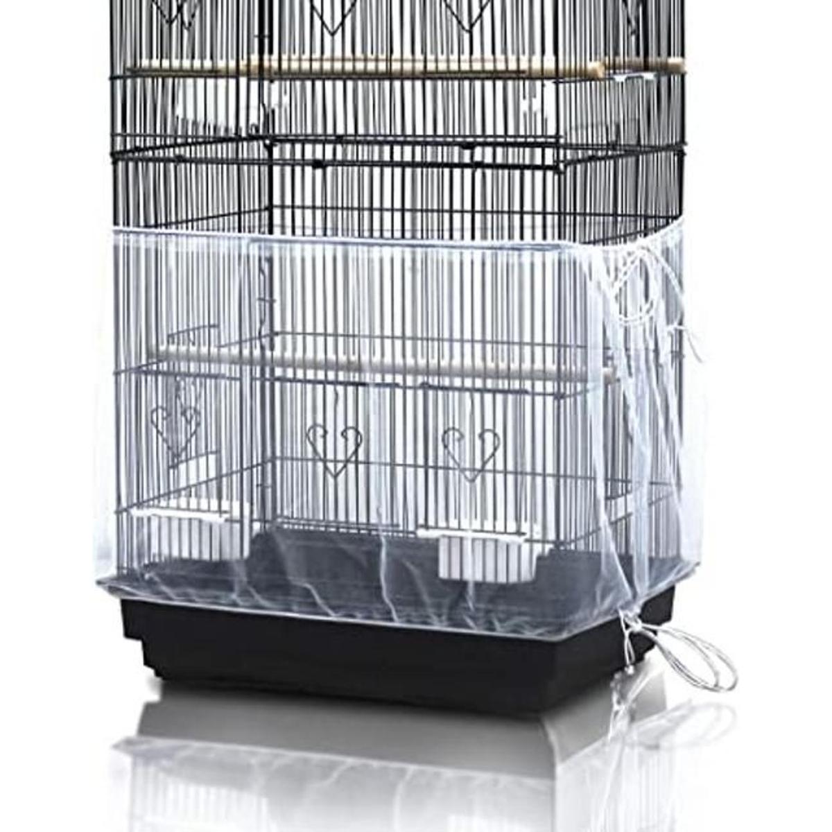 ASOCEA Jaula de pájaros cubierta universal ajustable para