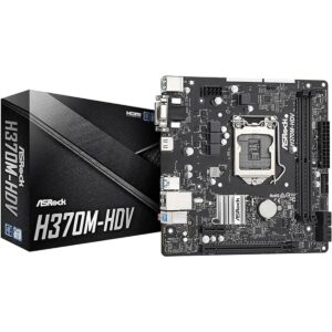 ASRock H370MHDV LGA1151 Intel H370 DDR4 SATA3 y USB3.2_1