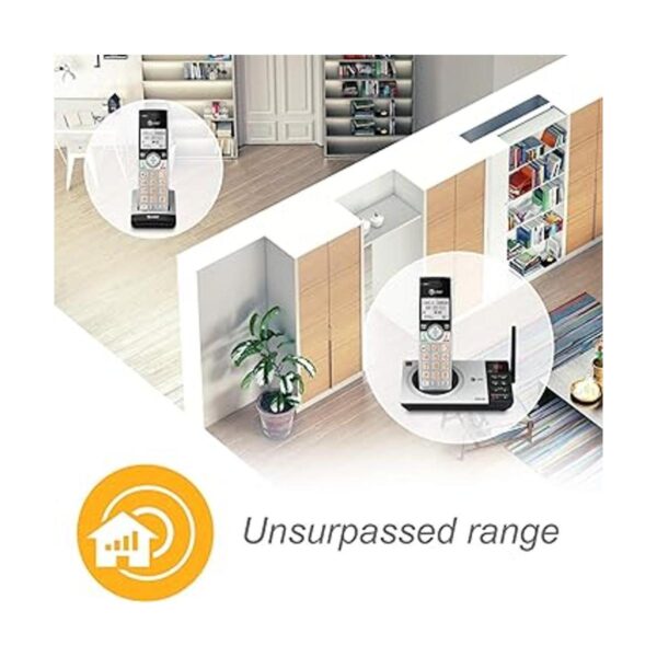 Teléfono inalámbrico expandible DECT 6.0 con sistema de_3