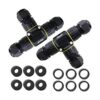 Conector de cable impermeable IP68 de 3 canales 3 polos