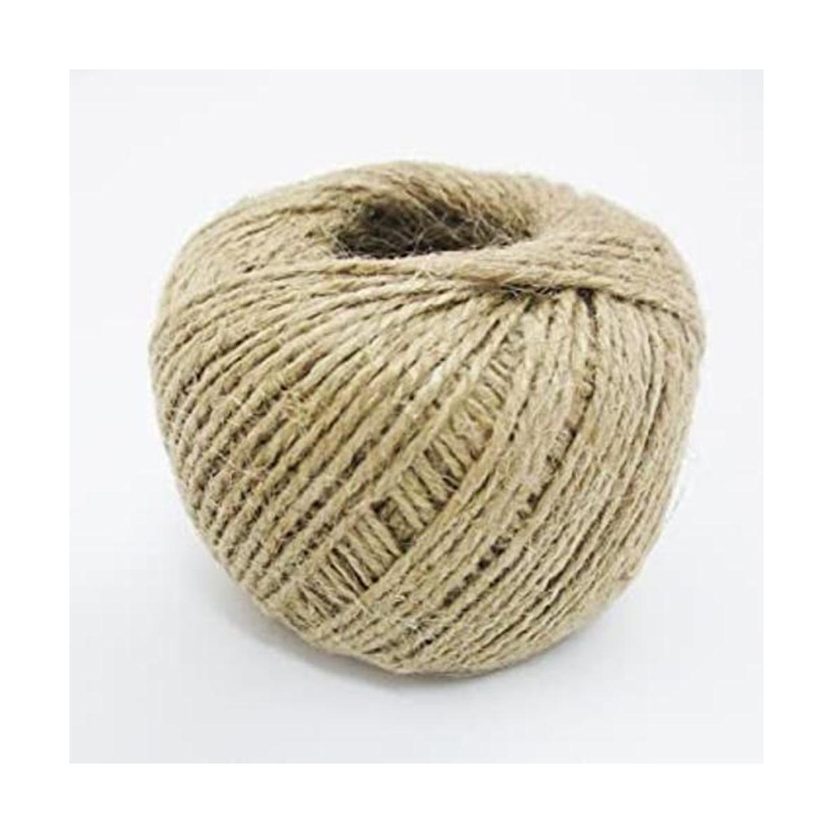 350 pies naturales 2 capas trenzado yute Twine Cuerda