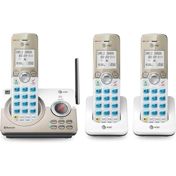 ATT DL72319 DECT 6.0 Teléfono inalámbrico de 3 teléfonos_1