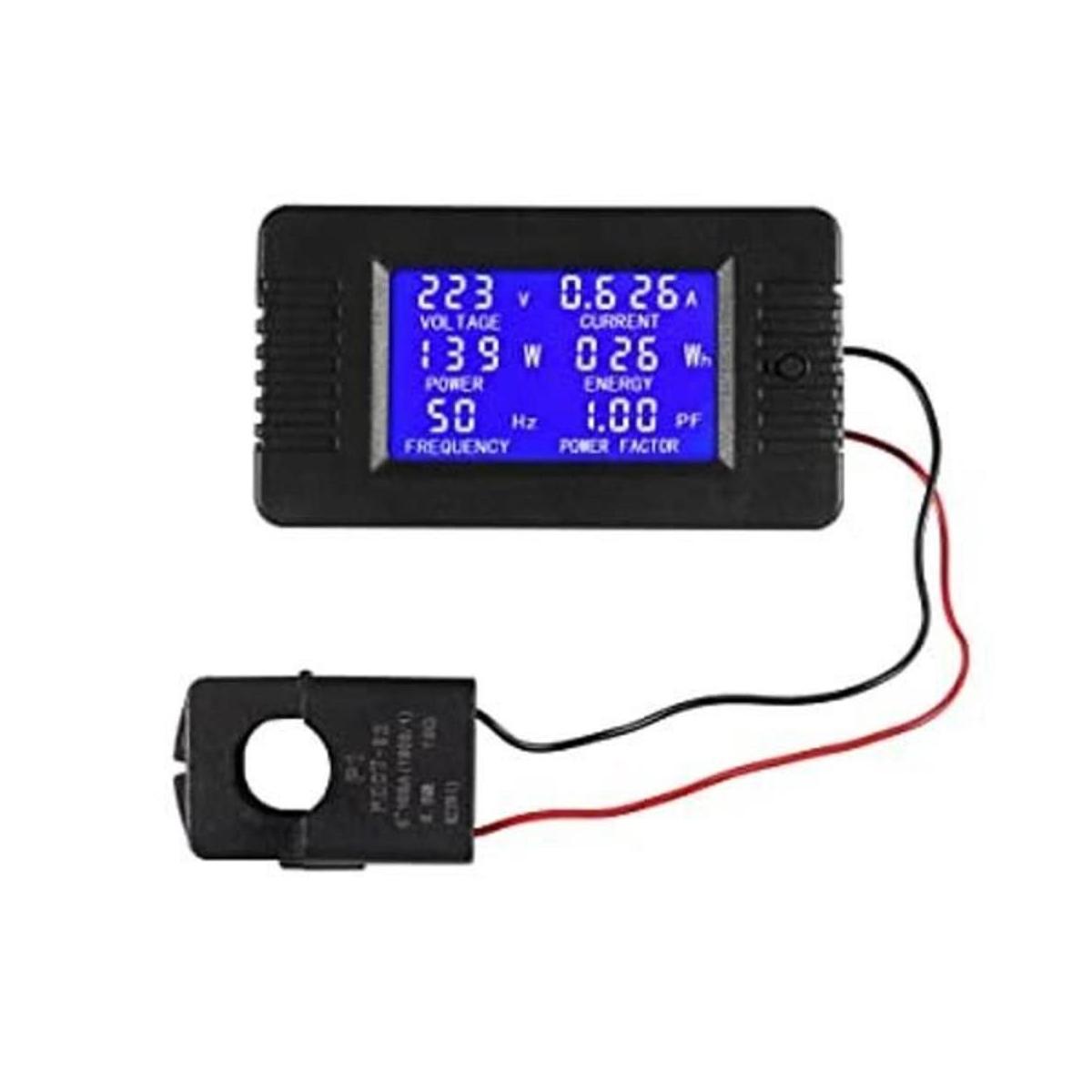 Medidor digital de CA CA 80260 V 100 A pantalla LCD