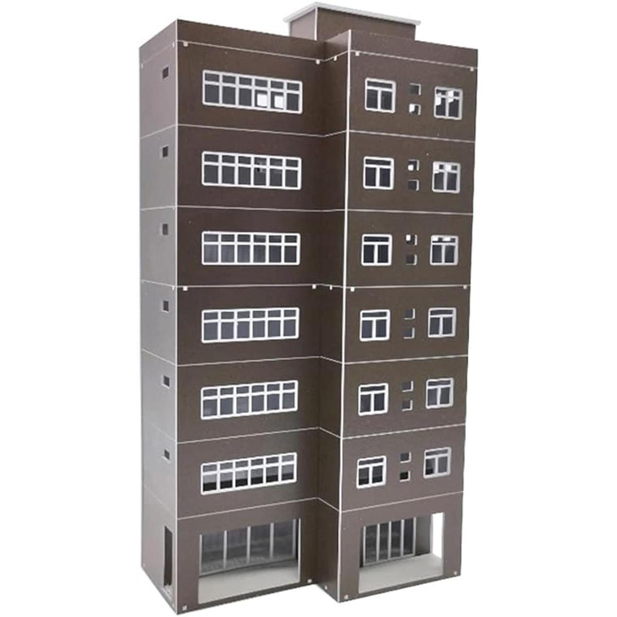 ATINGSHOKB HO Scale Building 187 DIY tren ferrocarril