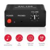 ATNEDCVH Mini preamplificador de audio estéreo pequeño_4