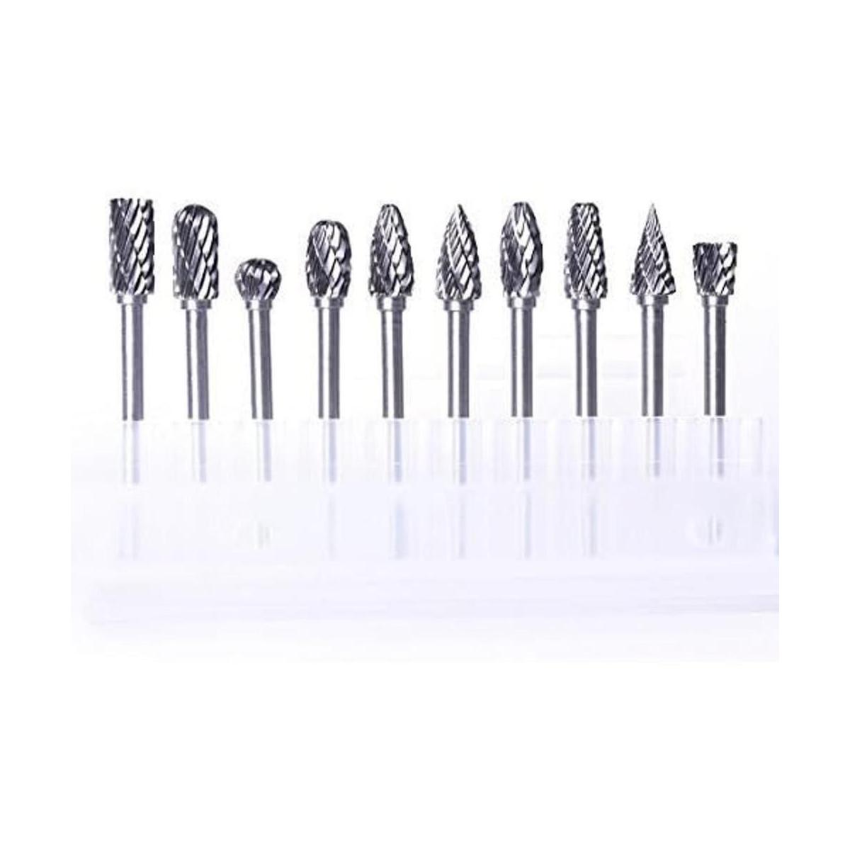 Atoplee set de fresas de carburo de tungsteno y acero con