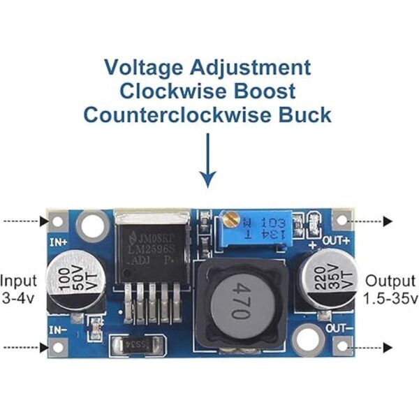 ATNSINC LM2596 Convertidor Buck DCDC regulador de_4
