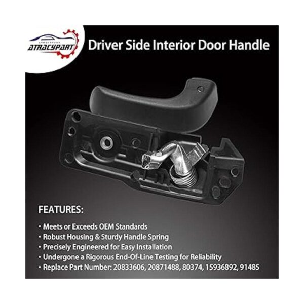 Kit de manijas de puerta interior delantera izquierda del