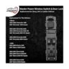 Master Power Window Switch Cerradura de puerta delantera_4